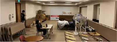 中産連ビル館内の写真